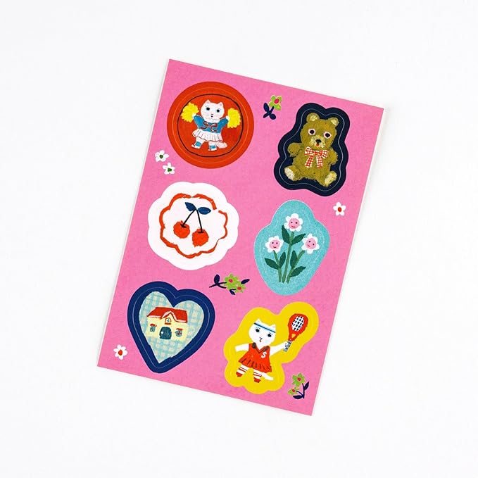 Hobonichi Techo Accessories – Yumi Kitagishi: White Cat’s Mini Letter Set