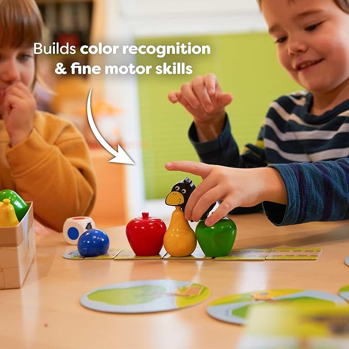 HABA My Very First Games - First Orchard Toddler Game - My First Orchard Game, Cooperative Toddler Board Games for 2 Year Olds - Made in Germany