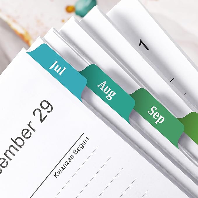 2026-2027 Planner - Academic 2026-2027 Planner, July 2026-June 2027, Weekly and Monthly Planner with 12 Month, 8.5" x 11", with Colorful Tabs, Inner Pocket