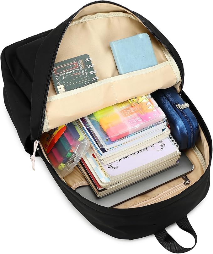 Bluboon School Backpack for Teen Girls Women Laptop Backpack College Bookbags Middle School Travel Work Commuter Back Pack