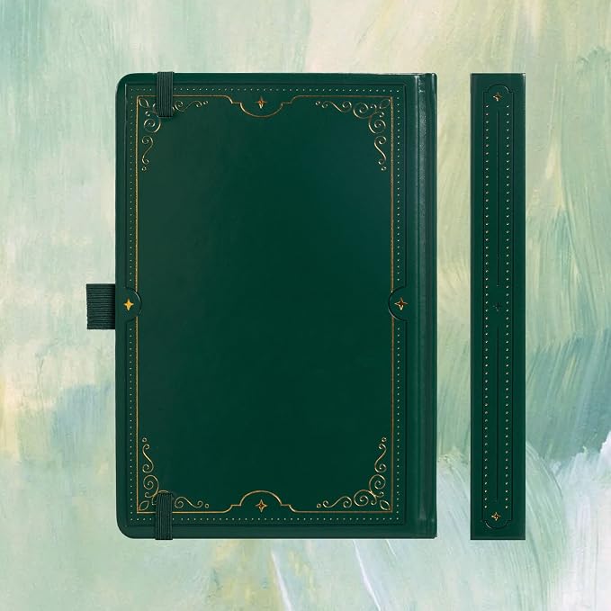 TIEFOSSI Tree of Life Journal, A5 Lined Journal for Women Men, Aesthetic Notebook with 316 Numbered Pages, Hardcover Vegan Leather Journals with Bookmark, 100 GSM Thick Paper