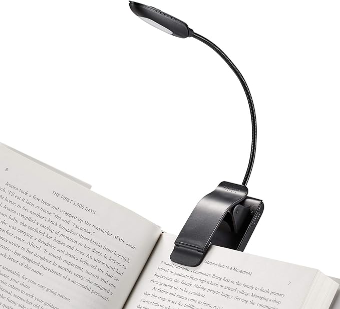 Superior Essentials Book Stand for Reading Hands Free - Recipe Book Cookbook Holder Stand for Kitchen Counter and Page Clips - Ideal for Textbooks, Cookbooks, and Devices