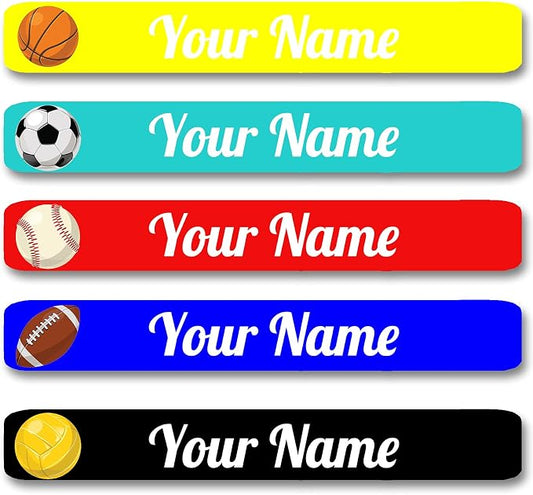 100 Pcs Personalized Labels for Kids School Supplies Waterproof, Custom Name Stickers Kids Labels for Travel, Daycare, Stationery