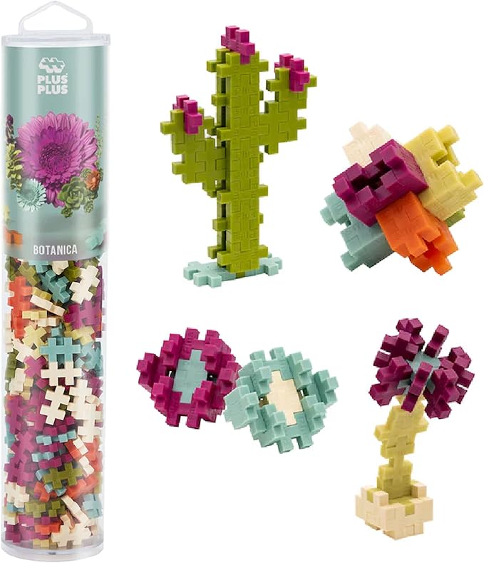 Plus Plus, Tube Botanica Mix Puzzle 240 Pc