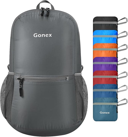 Gonex Ultra Lightweight Packable Backpack Daypack Handy Foldable Camping Outdoor Travel Cycling Backpacking