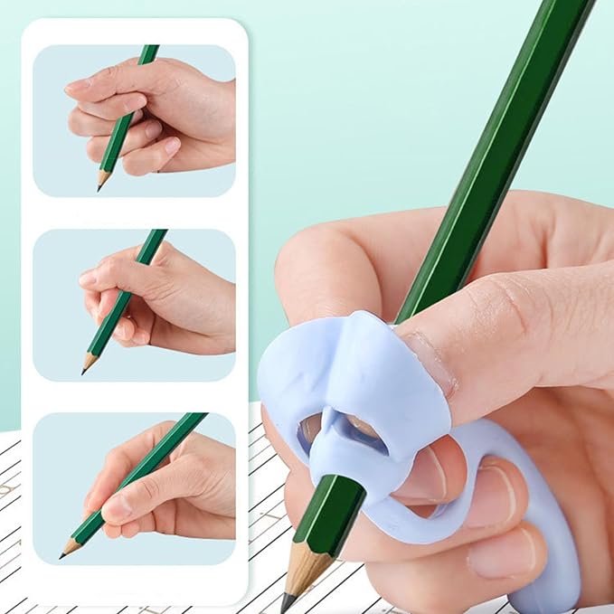 Pencils Grip for Handwriting for Toddler Preschoolers, Pencil Holder Grip Postures Correction Training Writing Aid Ergonomic Pencil Grippers Holder