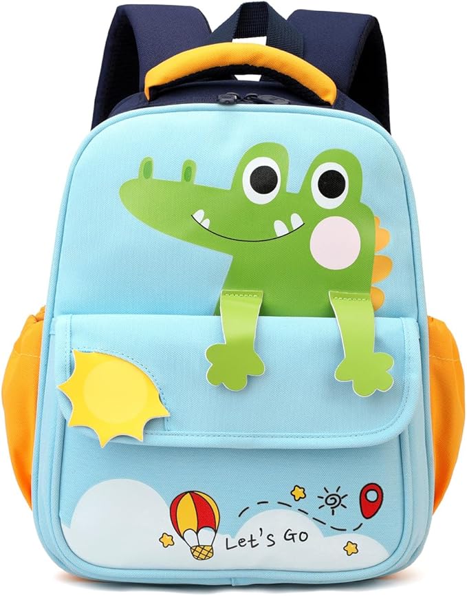 Dinosaur Backpack for Boys Bookbag for Toddler Kids 3-5 Boys School Bags Lightweight Preschool Backpack