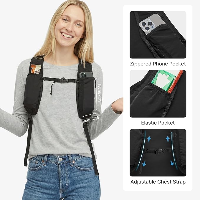 G4Free 20L Lightweight Packable Hiking Backpack for Women Men | Small Water Resistant Foldable Daypack with Phone Pocket for Travel Camping Outdoor