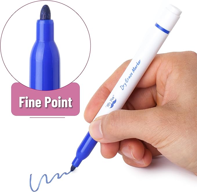 Mr. Pen- Dry Erase Markers, 24 Pack, Assorted Colors, White Board Markers Dry Erase Pens, Whiteboard Markers