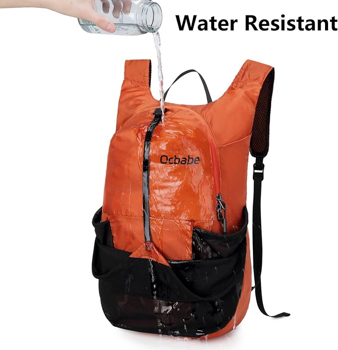 Ultra Lightweight Foldable Backpack,Water Resistant Small Packable Hiking Daypack Outdoor Camping Travel Bag