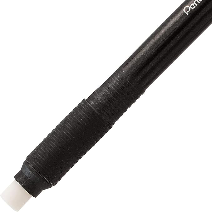 Pentel Clic Retractable Eraser, Assorted Colored Pen Style Grip Erasers, Pack of 7