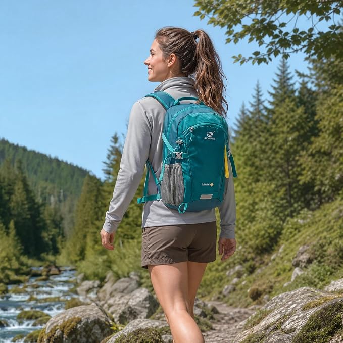 SKYSPER Small Hiking Backpack, 20L Lightweight Travel Backpacks Hiking Daypack for Women Men