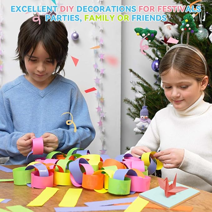 SenseYo 1500 Sheets Origami Paper Kit for Easy Fold Paper Beginner, 20 Colors 4 Inch x 4 Inch