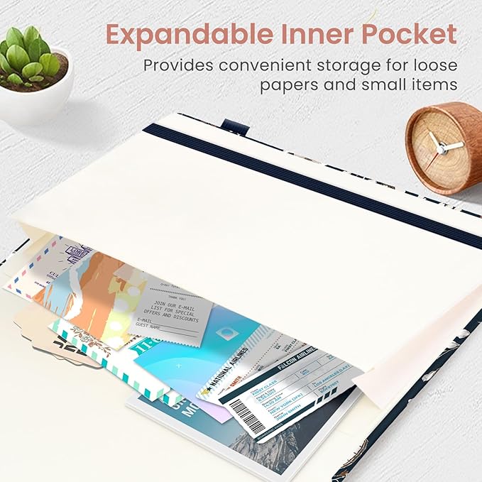 Taja Pretty Lined Journal for Women, Aesthetic Cute Hardcover Leather Journal for Writing, A5 College Ruled Notebook for Work & Note Taking, Perfect for Office School Home, 160 Pages, Golden Flutter