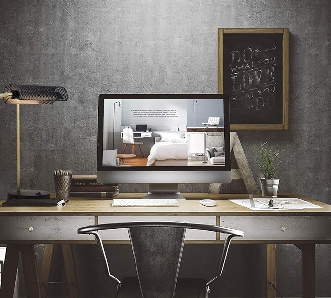 O’Bright LED Desk Lamp with USB Charging Port, Metal Lamp, Flexible Swivel Arms, Soft White LED Reading Light (3000K), Bedside Reading Lamp, Office Lamp, Table Lamp, ETL Listed (Piano Lamp - Black)