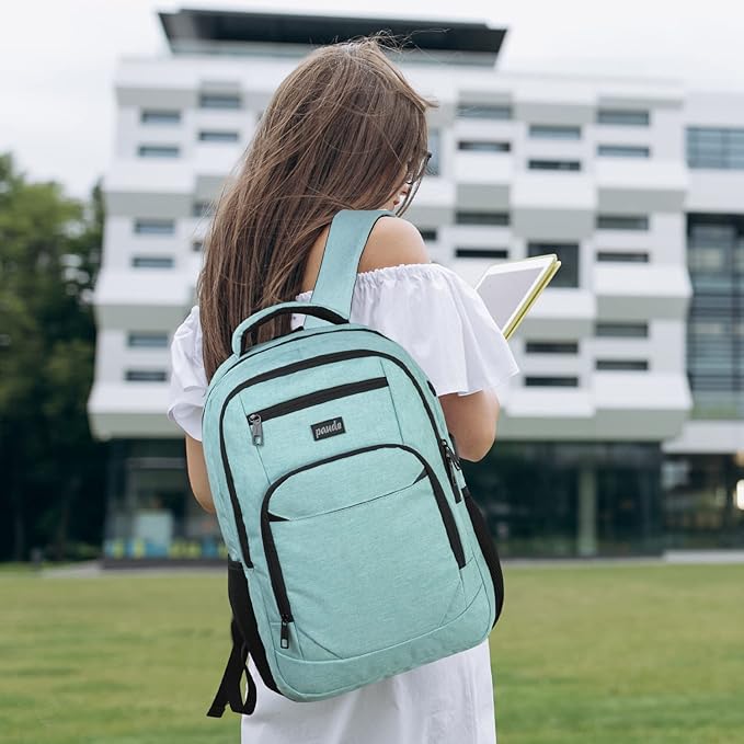 Paude School Backpack,17.3 Inch Laptop Backpack Women Bookbag Rucksack for Teen Girls,School Bags for Teens