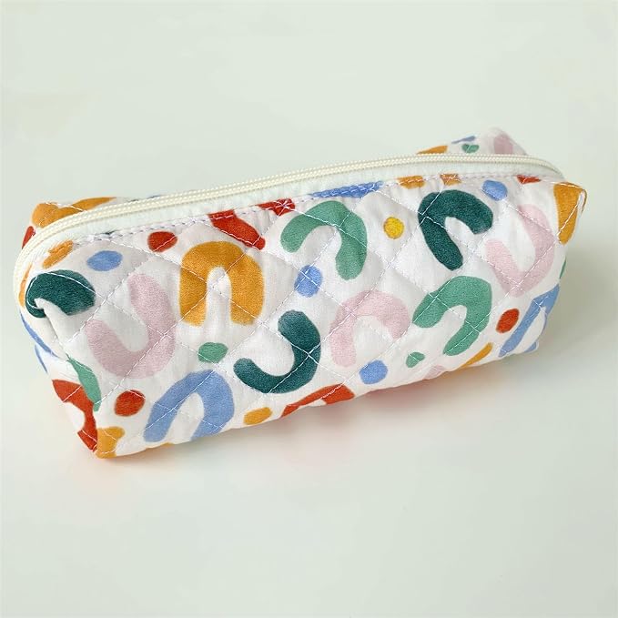 Pencil Case Pen Case Office College School Storage Bag Pouch Holder Box Organizer Makeup Pouch Cosmetic Bag Aesthetic Cute Pencil Case for Girls Boys Kids (G)