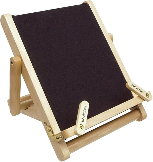 Medium Wooden Bookchair - Black