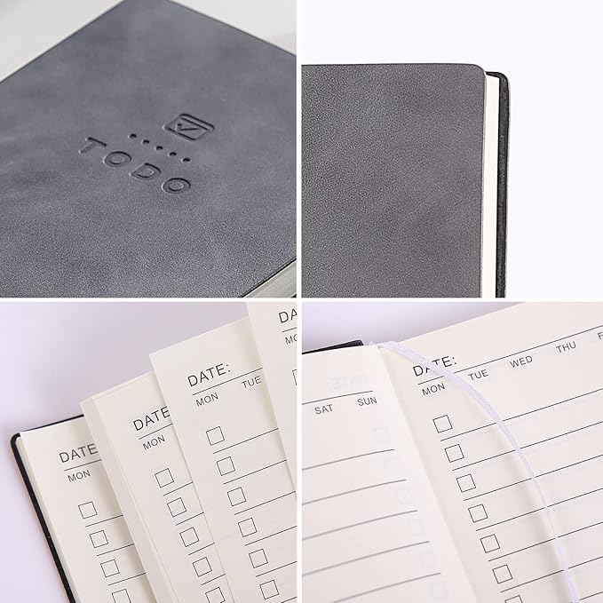 to Do List Notebook 196 Pages Daily to Do List Notepad for Work Pocket to Do List Undated Daily Planner Small Checklist Notebook