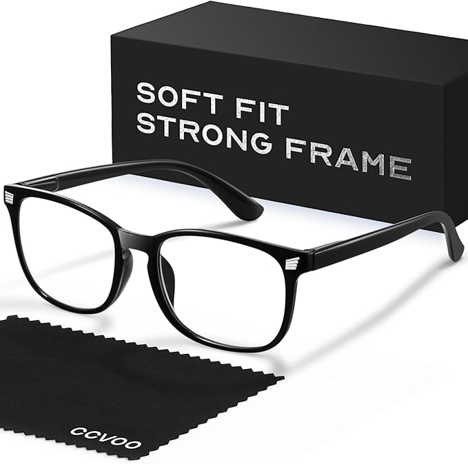 CCVOO Mix & Match Reading Glasses for Women - Lightweight, Comfortable Fit, Clear Vision - Blue Light Blocking