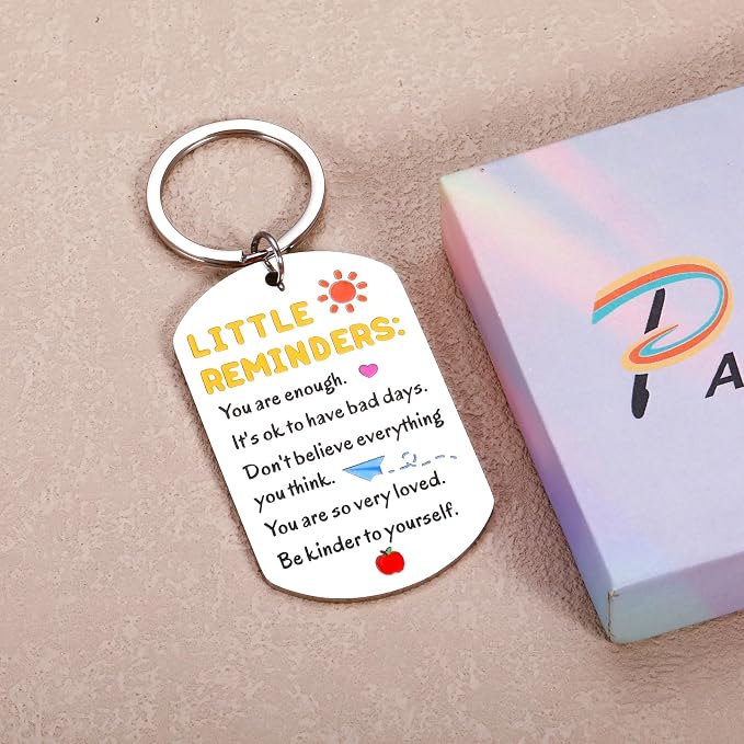 6th Grade School Supplies for Girls Boys, Back to School Gifts Keychain, Kindergarten School Supplies Inspirational Birthday Gift for Teens Son Daughter, Preschool Students Essentials for Him Her