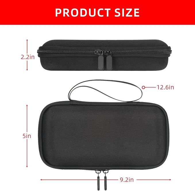Hard Case for TI Graphing Calculators, Fit for TI-84 Plus CE, TI-83 Plus, TI-Nspire CX II/CX II CAS, TI-89 Titanium, TI-85/86 - Black