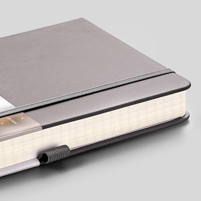 EMSHOI Graph Grid Journal Notebook, 256 Pages, A5 Size 5.7'' x 8.3''