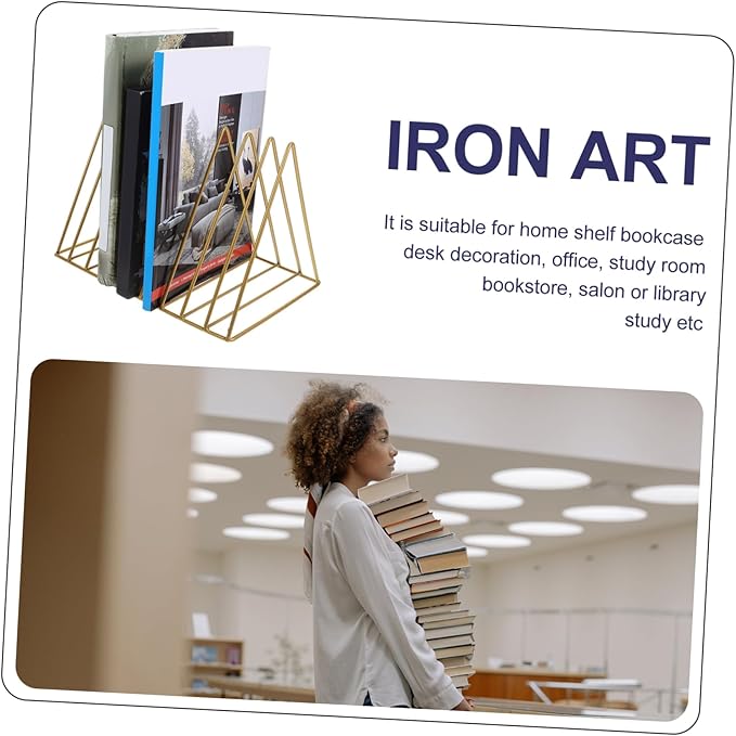 GANAZONO Folding Book Stand Desk Book Holder Portable Reading Rack for Compact Support for Textbooks Music Scores and More for Home and Office
