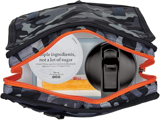 Packit, Bag Lunch Freezable Charcoal Camo