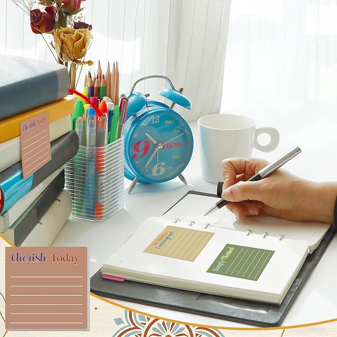Yinder 24 Pcs Inspirational Sticky Notes Cute Motivational Sticky Notes Pad End of Year Employee Appreciation Gifts Bulk for Teacher Nurse Coworkers Office Supplies 3 x 3'' (Bible,Boho)