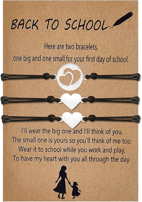 Back toSchool Bracelets First Day ofSchool Bracelets