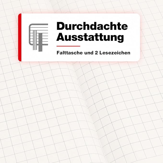 LEUCHTTURM1917 - Notebook Hardcover Medium A5-251 Numbered Pages for Writing and Journaling (Forest Green, Squared)