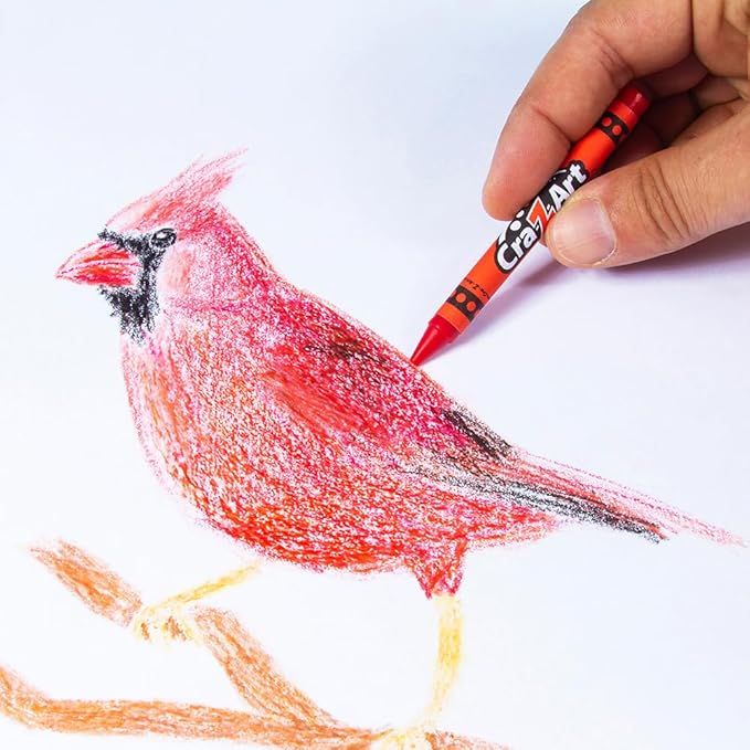Cra-Z-Art Crayons, Bulk Pack, 24 Count, 24 Packs of Crayons, Bulk School Supplies for Classroom, Back to School Essentials