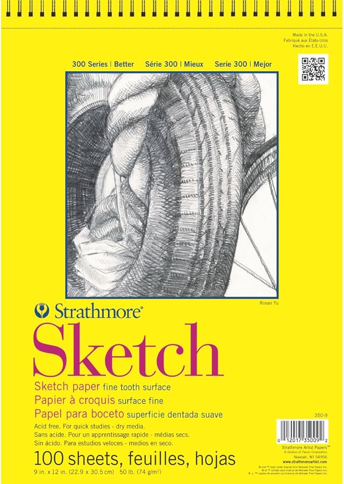 Strathmore 300 Series Sketch, 9x12