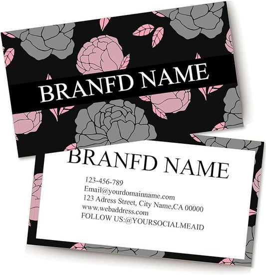 Custom Premium Business Cards 200 Full color Business Cards can Add You need to Customize, Personalized Name Card No Additional Charge Size 3.5" X 2"