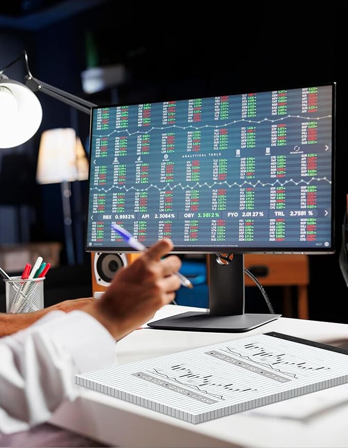 11x17 Graph Paper Pad, 4x4 Quad Ruled, 30 Sheets Large Graphing Paper 11'' x 17'' Engineering Paper, Blueprint Quadrille Grid Paper Blue Lines for Drawings, Drafting, Engineering Drawing, and Planning