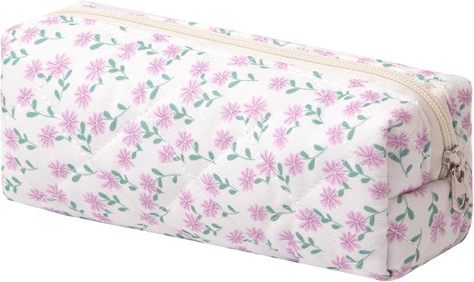 Pencil Case Pen Case Office College School Storage Bag Pouch Holder Box Organizer Makeup Pouch Cosmetic Bag Aesthetic Cute Pencil Case for Girls Boys Kids (ZO)
