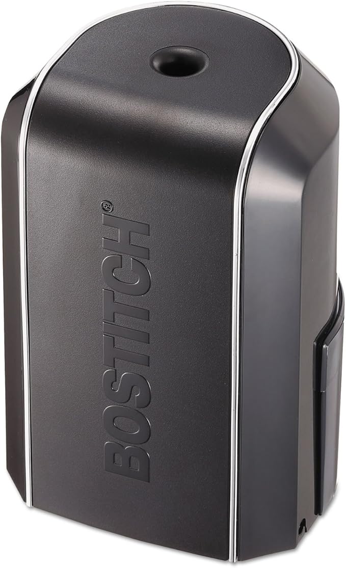 Bostitch Office Vertical Electric Pencil Sharpener, Powerful Stall-Free Motor, Prevents Over-Sharpening, Black
