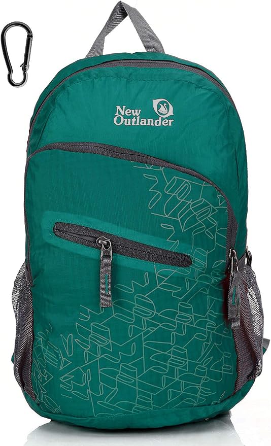 Outlander 20L/33L- Most Durable Packable Lightweight Travel Hiking Backpack Daypack (Dark Teal, 20L)