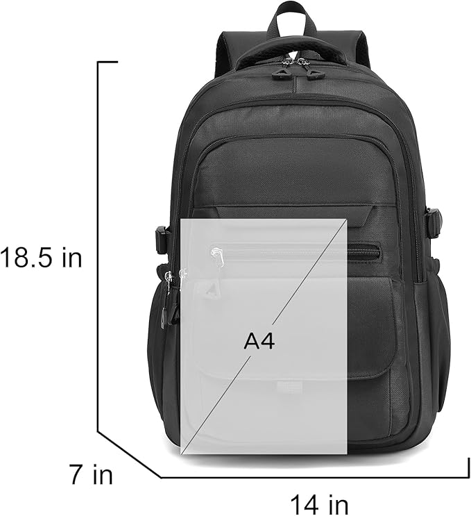 Phaoullzon Large 30L Backpack for Men, College Laptop School Backpacks for Women Business/Work/Travel Daypack