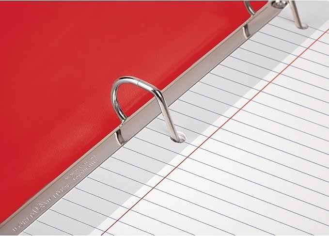 Office Depot® Brand Reinforced Filler Paper, 8" x 10 1/2", 16 Lb, Wide Ruled, White, Pack Of 100
