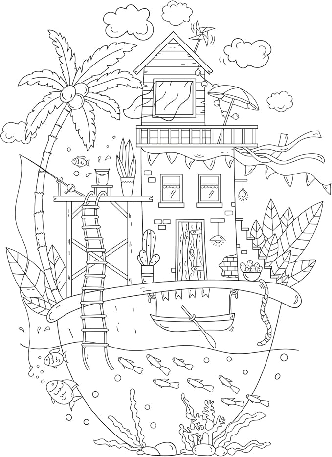 Jekohor Spring Theme Adult Coloring Book - 9x12 Inch Large Single-Sided Pages, 200gsm Thick Paper for Markers & Watercolor, Easter Gift for Women - Coloring Books for Adult Relaxation