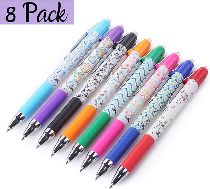 Mr. Pen- Bible Journaling Pens, 8 Pack Assorted Color, No Bleed Pens for Bible Journaling