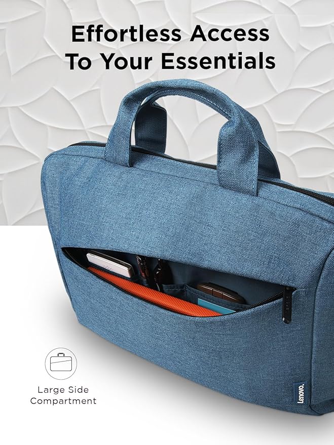 Lenovo Laptop Carrying Case T210, 15.6-Inch Laptop and Tablet, Sleek Design, Durable and Water-Repellent Fabric