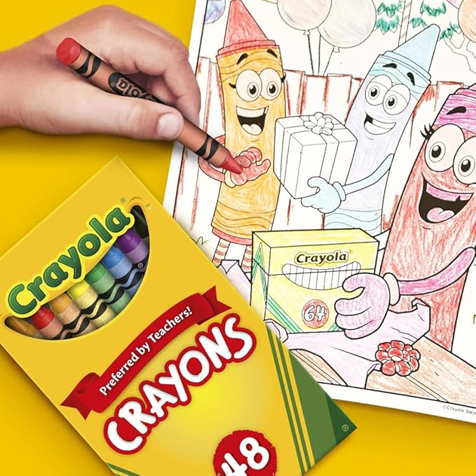Crayola Bulk Buy Crayons 48/Pkg 52-0048 (3-Pack)