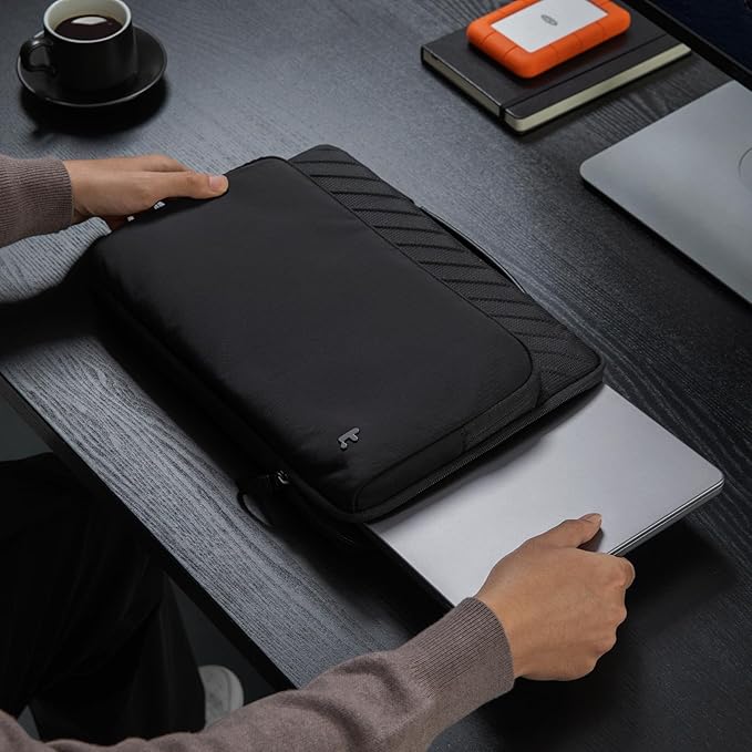 tomtoc 360 Protective Laptop Carrying Case for 13-inch New MacBook Air M5/A3449(2026), M4/A3240, M3/A3113, M2/A2681 M1/A2337, 13“ MacBook Neo/Pro, iPad Pro M5 & iPad Air M4, Water-Resistant Laptop Bag
