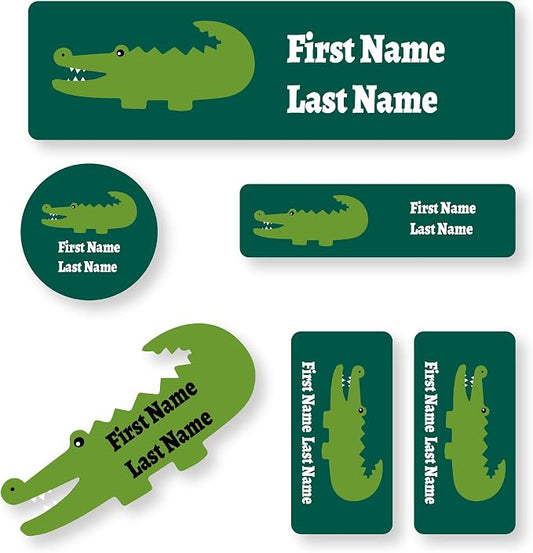 Personalized Daycare Name Labels for Kids (76 Labels) - Custom Durable Waterproof Name Stickers for Clothing Tags, Water Bottles, Lunch Boxes, and School Supplies - Dishwasher, Washer