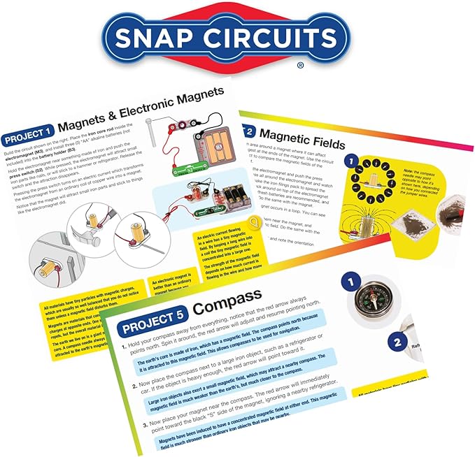 Snap Circuits Magnet Fun Lab | STEM Toy | Boys and Girls Science | 8+ Years