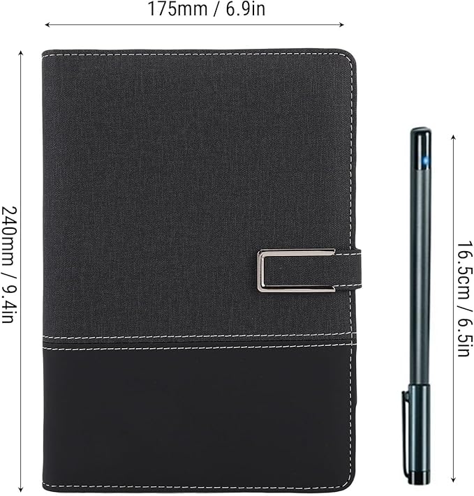 Dioche Synchronization Pen Erasable Smart Synchronization Pen: A Smart Synchronous that Synchronizes with A Notebook and Features Erasable Writing Capabilities, AI Voice Control,
