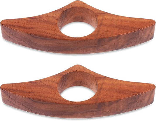2 PCS Thumb Book Page Holder Wooden Thumb Book Page Spreader for Novel Reading, Readers, Books Lovers, Bookworms, Literary Gifts, Read Accessories